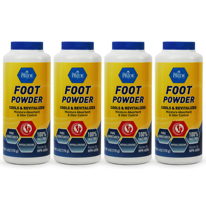 Foot Powder – Cooling Foot Care, Moisture Absorbent, 6 oz