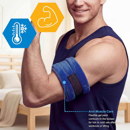 Reusable Hot & Cold Therapy Packs – 2 Pk with Sleeve & Belt