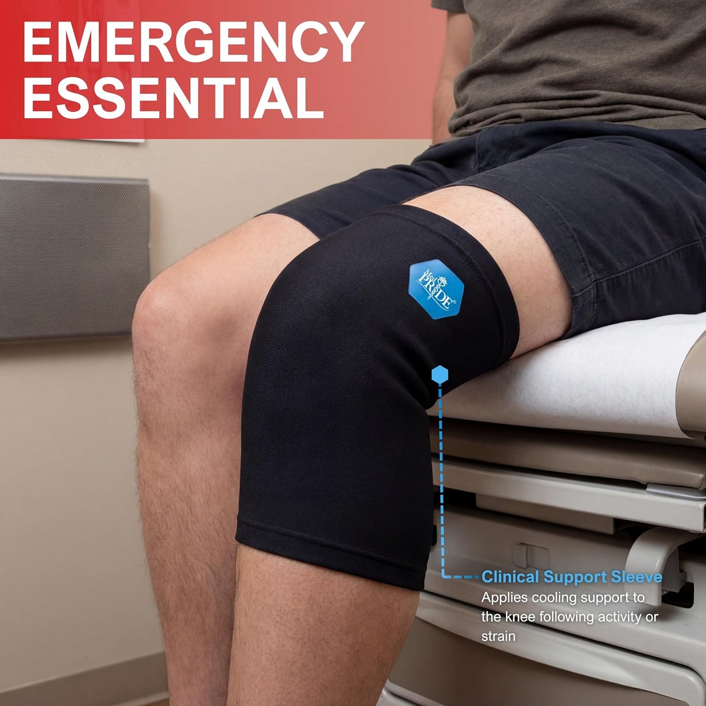 Reusable Hot & Cold Gel Compression Sleeve – For Elbows & Knees