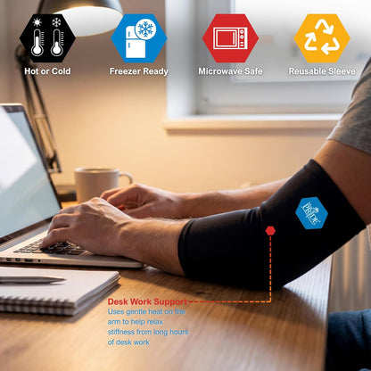 Reusable Hot & Cold Gel Compression Sleeve – For Elbows & Knees