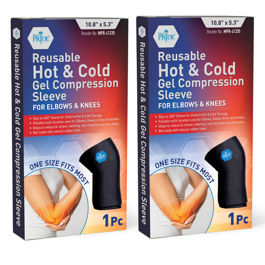 Reusable Hot & Cold Gel Compression Sleeve – For Elbows & Knees