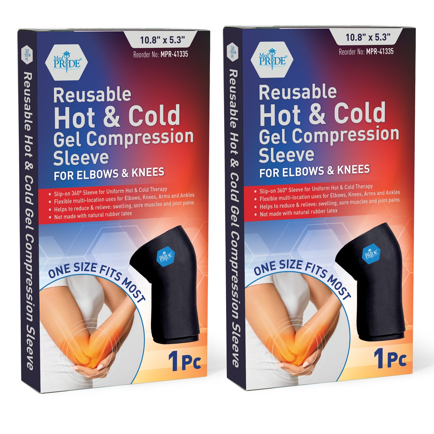 Reusable Hot & Cold Gel Compression Sleeve – For Elbows & Knees