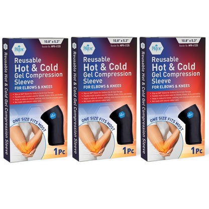 Reusable Hot & Cold Gel Compression Sleeve – For Elbows & Knees