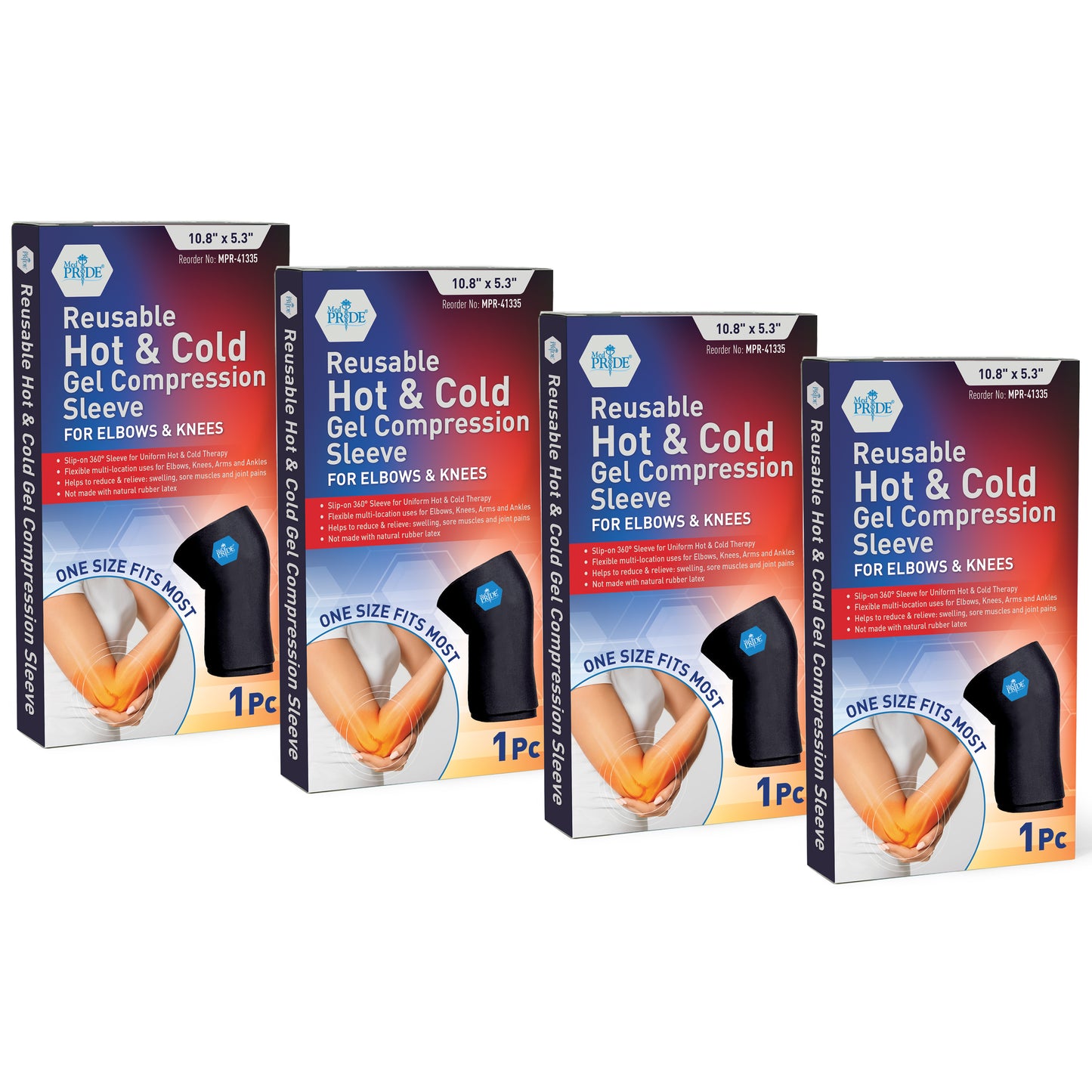 Reusable Hot & Cold Gel Compression Sleeve – For Elbows & Knees