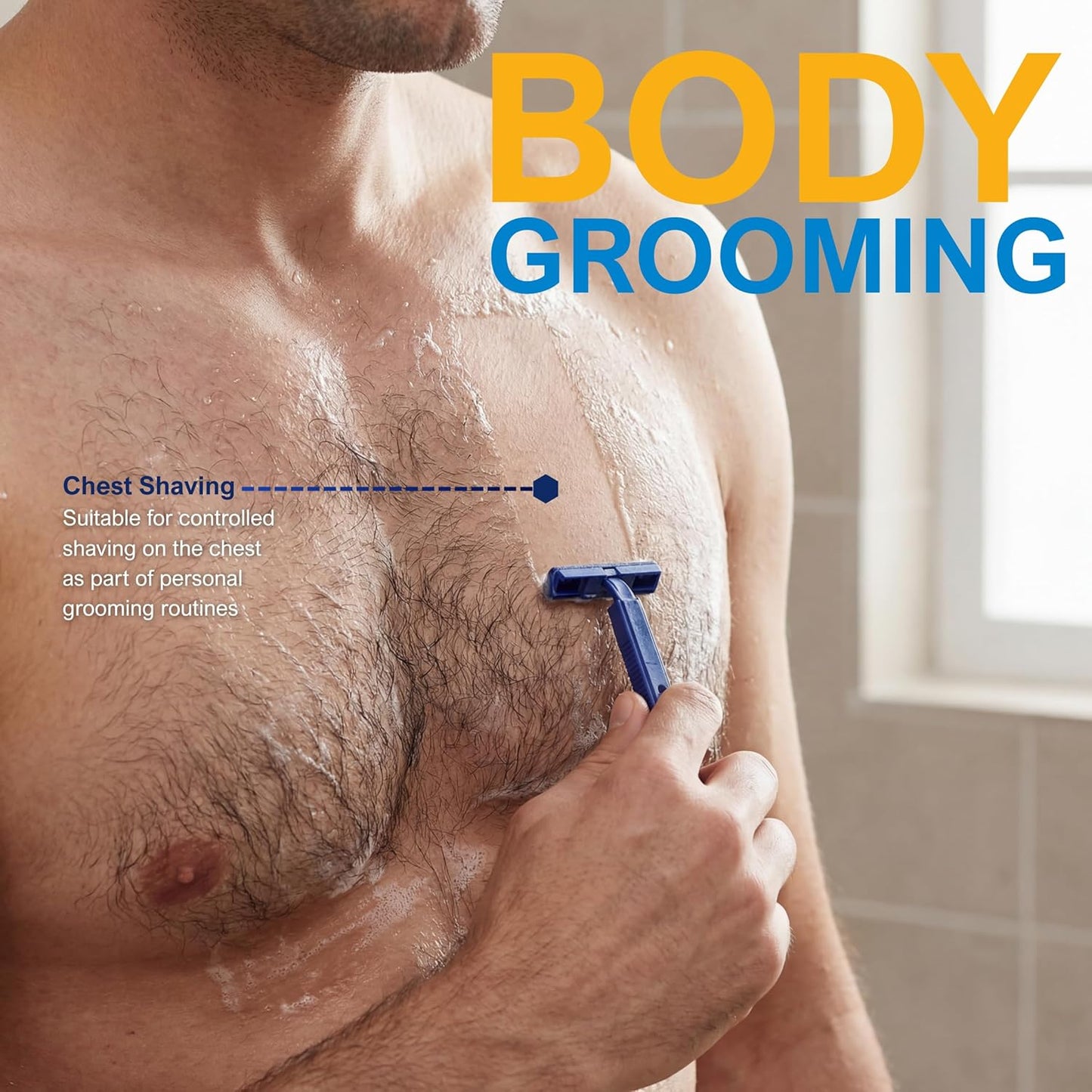 Disposable Twin Blade Shaving Razors – 50 Ct Bag