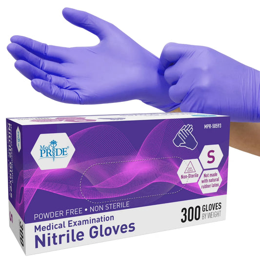 Blue Nitrile Medical Examination Gloves – 300ct Box