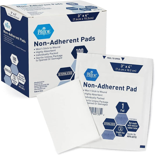 Sterile Non-Adherent Wound Dressing Pads