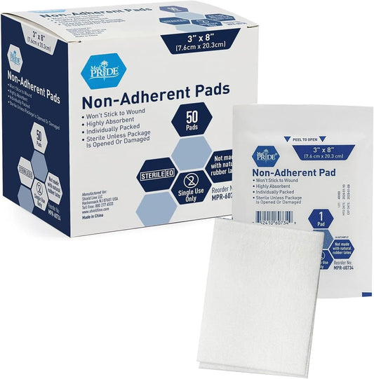 Sterile Non-Adherent Wound Dressing Pads