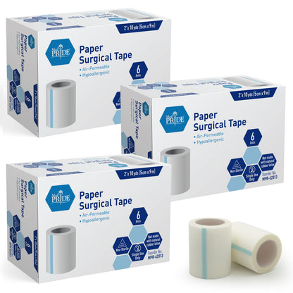 Medical Paper Surgical Tape – Gentle Adhesive, Latex-Free
