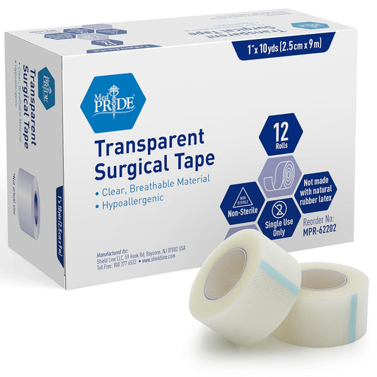 Transparent Medical Surgical Tape – Clear Adhesive
