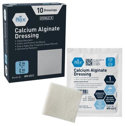 Sterile Calcium Alginate Wound Dressing Pads