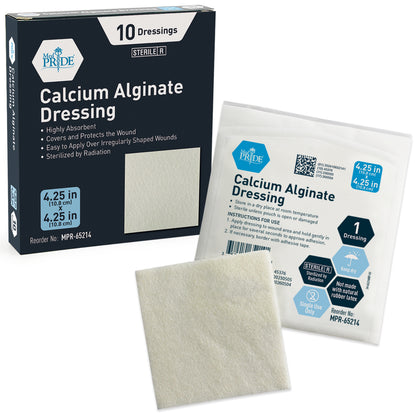 Sterile Calcium Alginate Wound Dressing Pads