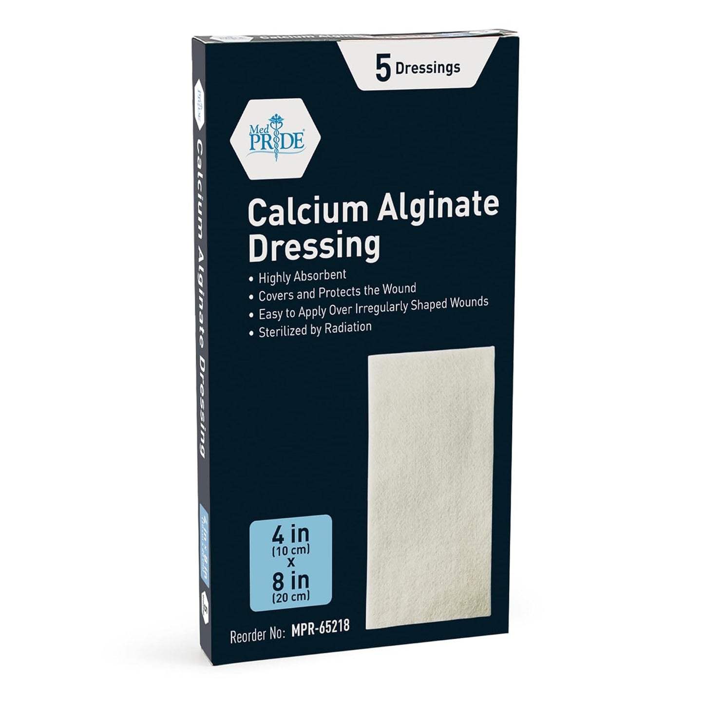 Sterile Calcium Alginate Wound Dressing Pads