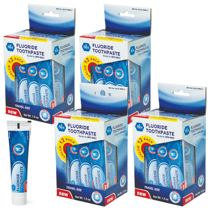 Fluoride Toothpaste - 1.5 oz Travel-Size Tubes
