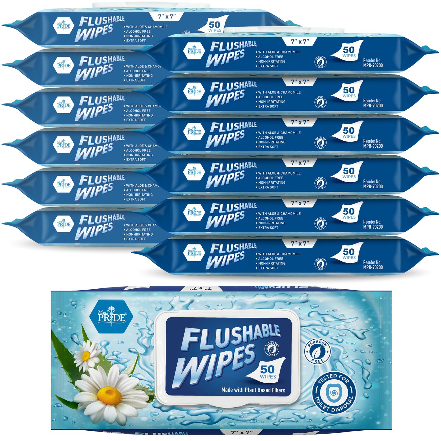 Flushable Wipes - Extra Soft