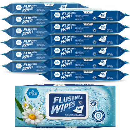 Flushable Wipes - Extra Soft