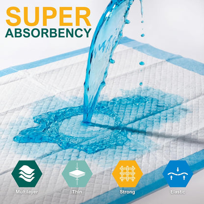 Disposable Underpads 17" × 24" – Ultra Absorbent Incontinence Pads