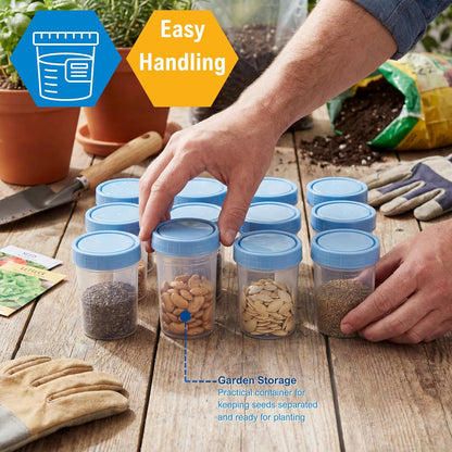 Sterile Disposable 4oz  Specimen Containers – with Secure Lid