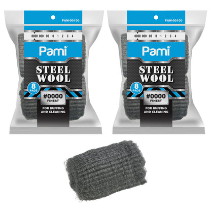 Steel Wool Scrubbing Pads Heavy Duty Cleaning Pads