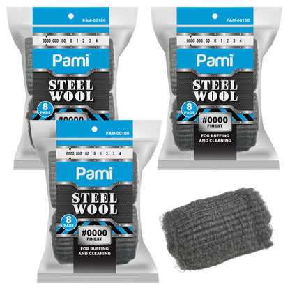 Steel Wool Scrubbing Pads Heavy Duty Cleaning Pads