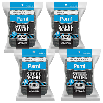 Steel Wool Scrubbing Pads Heavy Duty Cleaning Pads