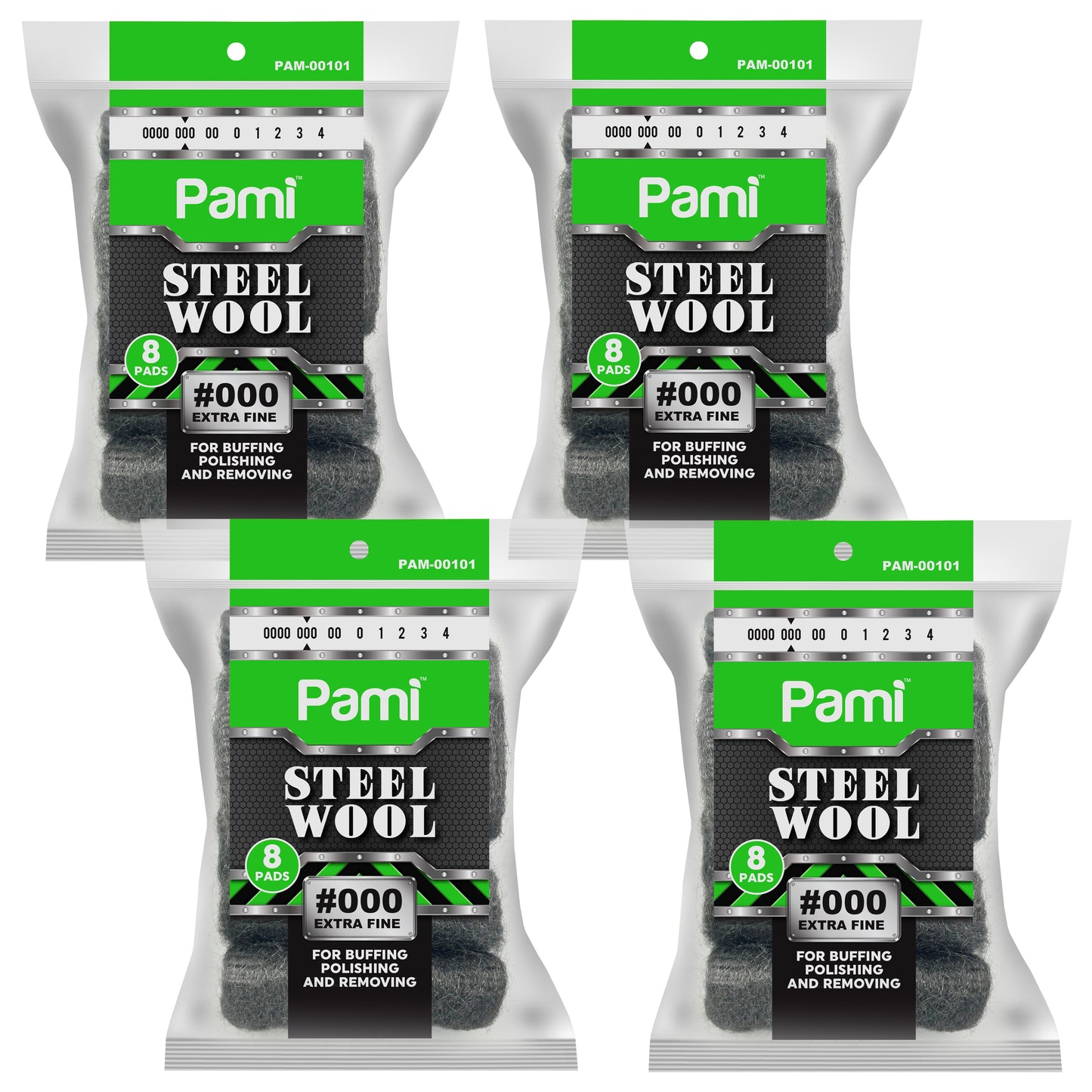 Steel Wool Scrubbing Pads Heavy Duty Cleaning Pads