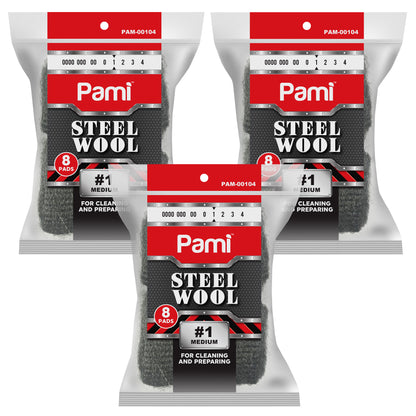 Steel Wool Scrubbing Pads Heavy Duty Cleaning Pads