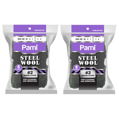 Steel Wool Scrubbing Pads Heavy Duty Cleaning Pads