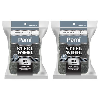 Steel Wool Scrubbing Pads Heavy Duty Cleaning Pads