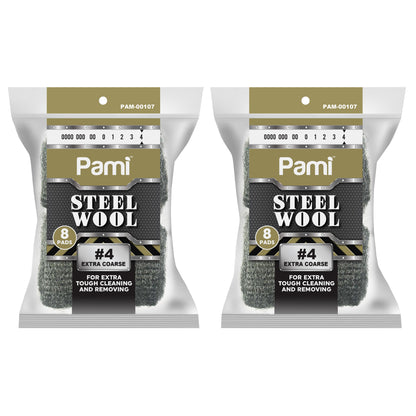 Steel Wool Scrubbing Pads Heavy Duty Cleaning Pads