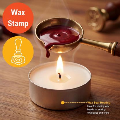Tealight Candles – 4 Hour Burn Time, 200 Pack