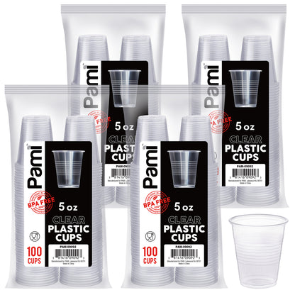 Disposable BPA Free Clear Plastic Cups
