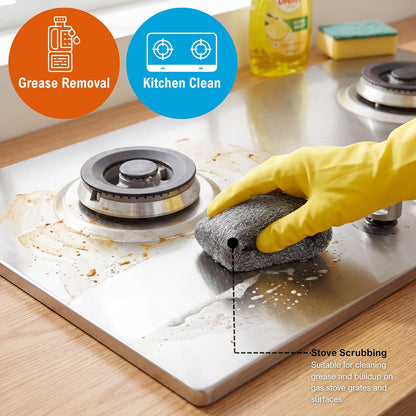 Steel Wool Scrubbing Pads Heavy Duty Cleaning Pads