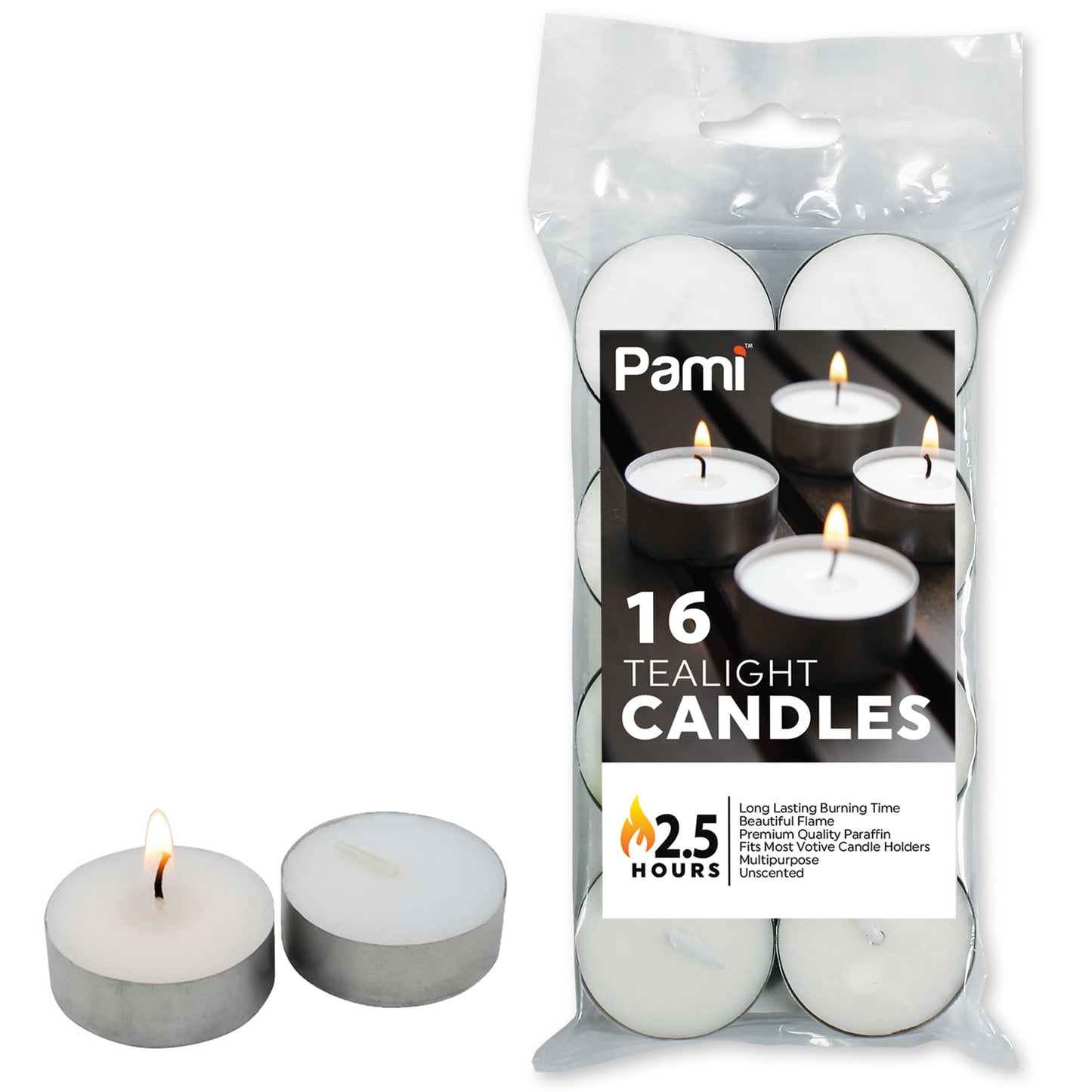 Tealight Candles – 2.5 Hour Burn Time
