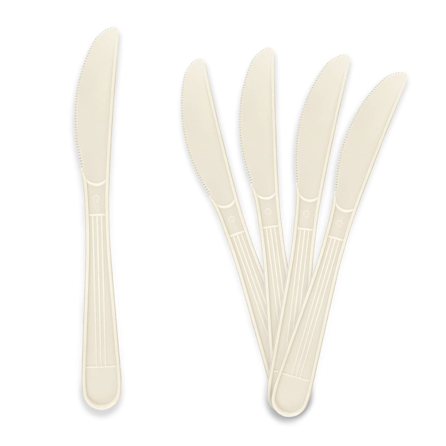Heavy-Weight Disposable Plastic Silverware – White Utensils, 1000-Pack