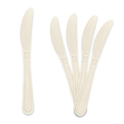 Heavy-Weight Disposable Plastic Silverware – White Utensils, 1000-Pack