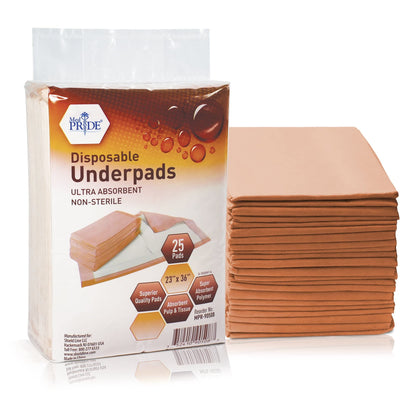 Disposable Underpads 23" x 36" – Super Absorbent Bed Pads