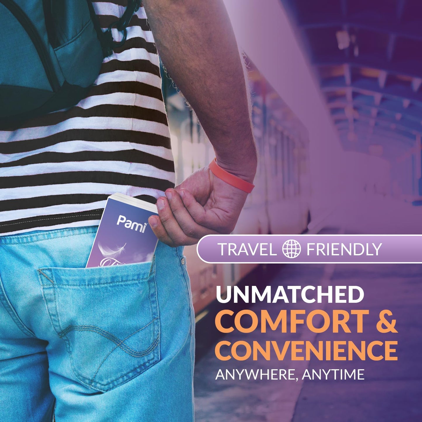 Premium Ultra Soft Travel Pocket Tissues - 3 Ply