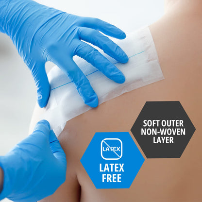 Extra Absorbent Sterile Abdominal ABD Pads – 5" × 9", 50ct, Individually Wrapped