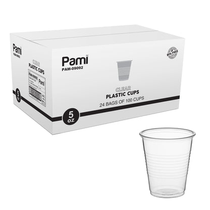 Disposable BPA Free Clear Plastic Cups