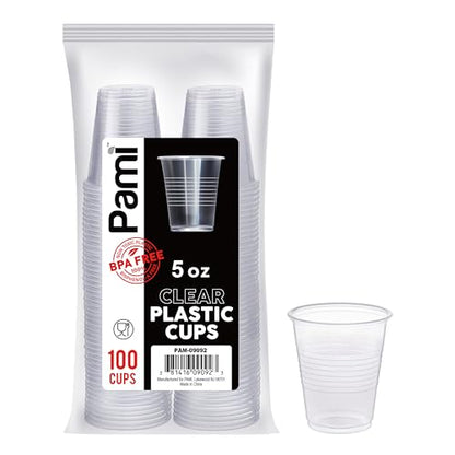 Disposable BPA Free Clear Plastic Cups