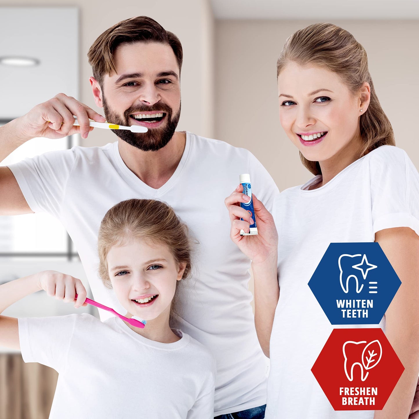 Fluoride Toothpaste - 1.5 oz Travel-Size Tubes