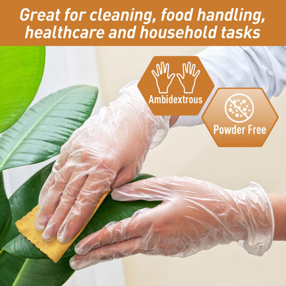 Vinyl Gloves 4.3 Mil - Box of 100
