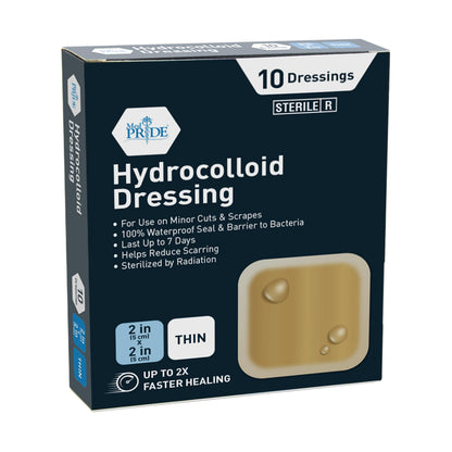 Sterile Hydrocolloid Adhesive Wound Dressing Pads