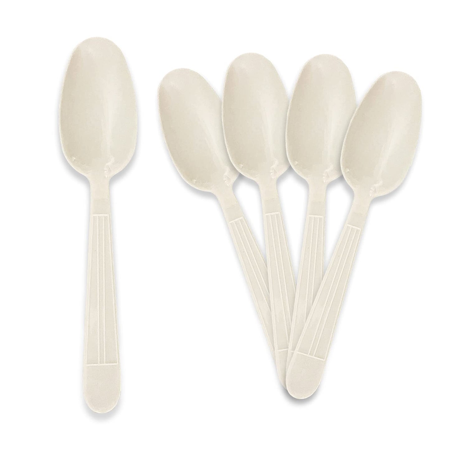 Heavy-Weight Disposable Plastic Silverware – White Utensils, 1000-Pack