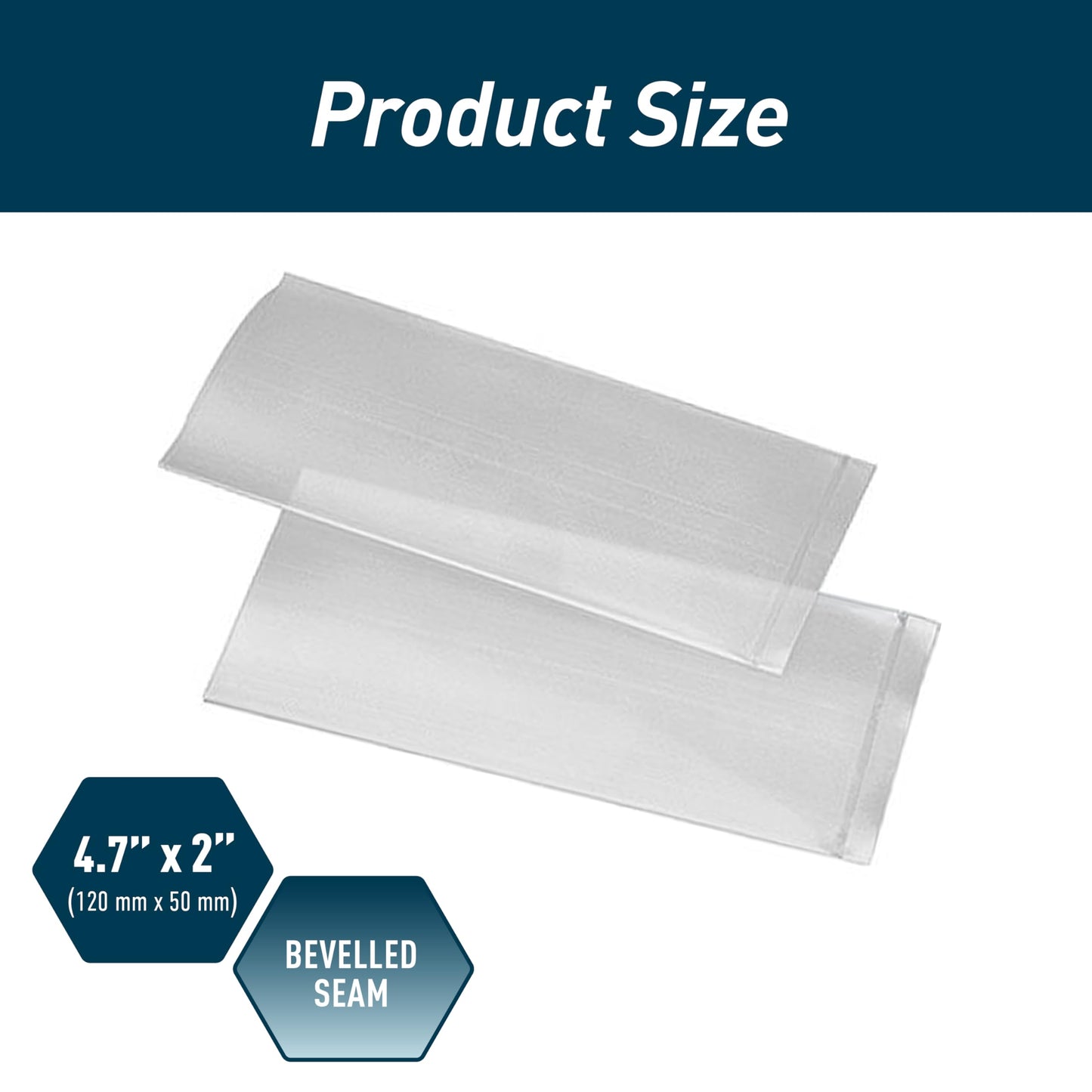 Medical Grade Pill Crusher Pouches, 4.7x2 in, Pack of 1000