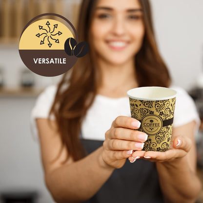 Disposable Paper Hot Coffee Cups