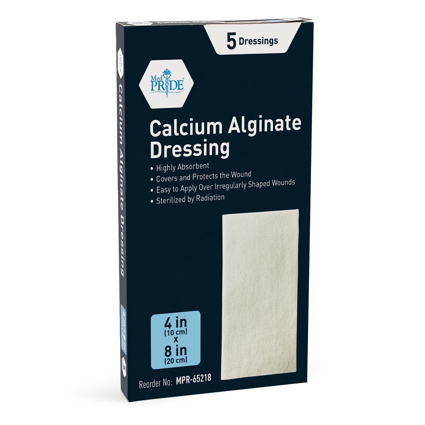 Sterile Calcium Alginate Wound Dressing Pads