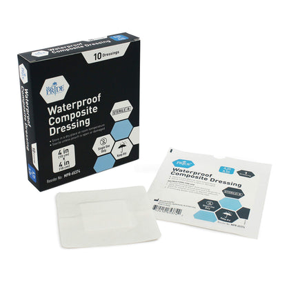 Sterile Waterproof Composite Wound Dressing Pads
