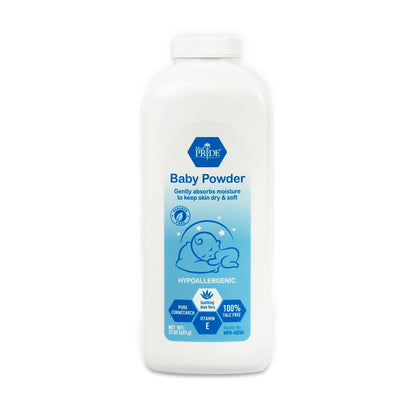 Baby Powder – Cornstarch with Aloe Vera & Vitamin E, 22 oz